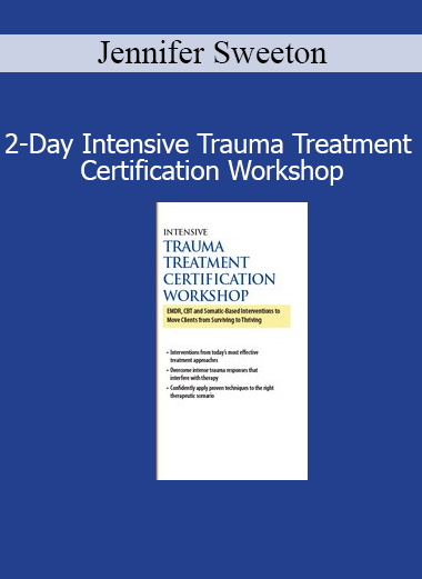 Dr. Jennifer Sweeton conducting a 2-day intensive trauma treatment certification workshop for mental health professionals