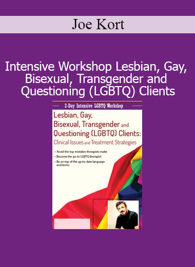 Joe Kort conducting an intensive training on culturally competent therapy for LGBTQ clients