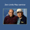 Joe Vitale and Dr. Hew Len presenting Ho'oponopono spiritual healing principles at the Zero Limits seminar in Maui