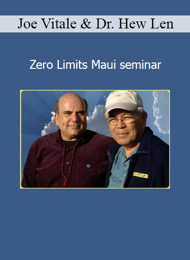 Joe Vitale and Dr. Hew Len presenting Ho'oponopono spiritual healing principles at the Zero Limits seminar in Maui