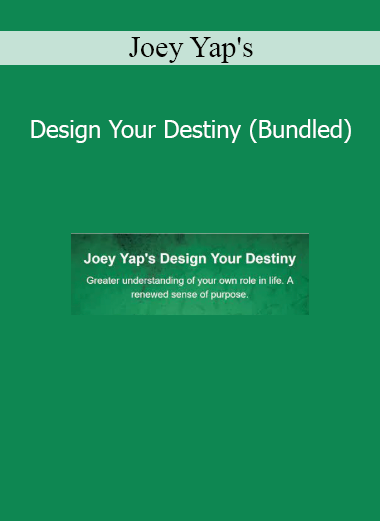 Joey Yap Design Your Destiny Bundled course – BaZi and Chinese metaphysics destiny planning training