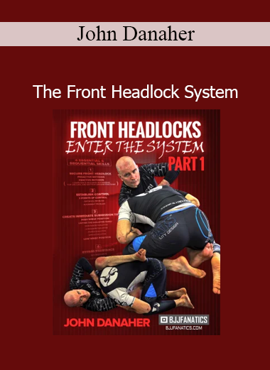 John Danaher teaching The Front Headlock System course on submission grappling and positional control