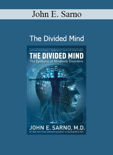 Dr. John E. Sarno presenting psychosomatic concepts in The Divided Mind, exploring the mind-body connection in chronic pain