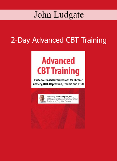 John Ludgate delivering 2-day advanced CBT training for clinicians specializing in cognitive behavioral therapy