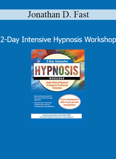 Jonathan D. Fast conducting a 2-day intensive hypnosis training workshop for mental health professionals