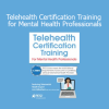 Joni Gilbertson providing telehealth certification training for mental health professionals in a virtual session