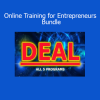 Joseph Roddriguez presenting the Online Training for Entrepreneurs Bundle to help business owners scale and succeed