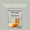Dr. Kenneth Carter presenting simplified psychopharmacology concepts during a 2-day professional conference