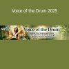 Larisa Gosla Voice of the Drum 2025 course cover – sacred drumming and sound healing