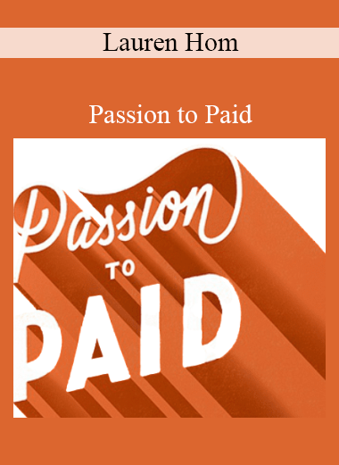 Lauren Hom teaching creatives in the Passion to Paid course how to turn artistic skills into profitable client work