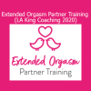 Laurie-Anne King leading the Extended Orgasm Partner Training from LA King Coaching 2020 for intimacy and energetic connection