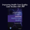 Mary Ann Shifflet presenting Improving Health Care Quality course using JMP case studies on data analysis and quality improvement