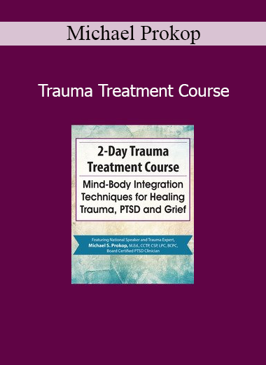 Michael Prokop teaching trauma treatment approaches in a professional clinical training setting