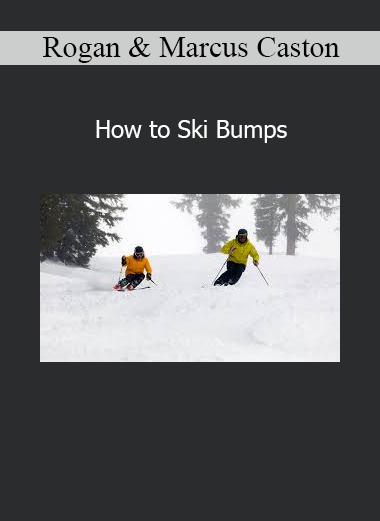Michael Rogan and Marcus Caston teaching How to Ski Bumps course on mogul skiing technique, control, and rhythm