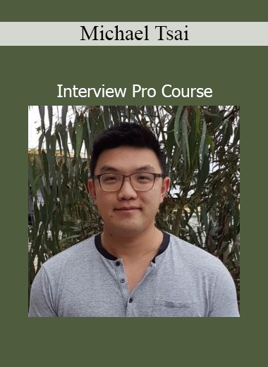Michael Tsai presenting the Interview Pro Course for mastering medical school and healthcare admissions interviews