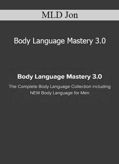 MLD Jon presenting Body Language Mastery 3.0 course on dating, communication, and nonverbal attraction signals