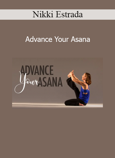 Nikki Estrada guiding the Advance Your Asana course to deepen yoga practice and refine physical alignment