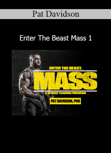 Pat Davidson coaching strength and hypertrophy training in Enter The Beast Mass 1 program