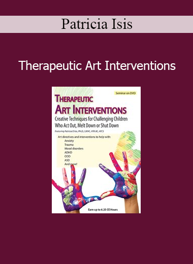 Patricia Isis presenting Therapeutic Art Interventions training for therapists and care professionals