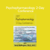 Perry W. Buffington delivering expert insights on psychiatric medications during a 2-day psychopharmacology conference
