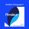 Pimsleur Brazilian Portuguese Level 4 course offering advanced conversational skills through audio-based immersion
