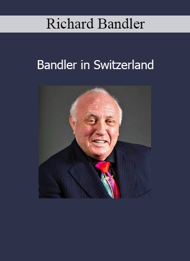 Richard Bandler NLP training seminar in Switzerland course cover