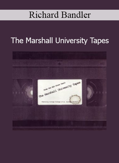 Richard Bandler The Marshall University Tapes NLP training audio course cover