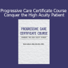 Robin Gilbert teaching progressive care strategies for managing high acuity patients during certification course