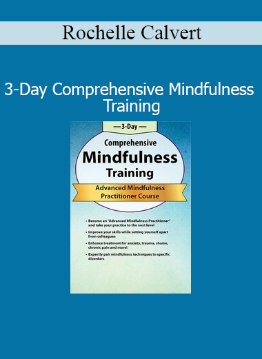 Rochelle Calvert guiding participants through a 3-day immersive mindfulness training for therapeutic and personal growth