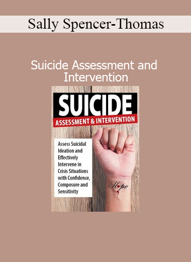 Sally Spencer-Thomas Suicide Assessment and Intervention course cover