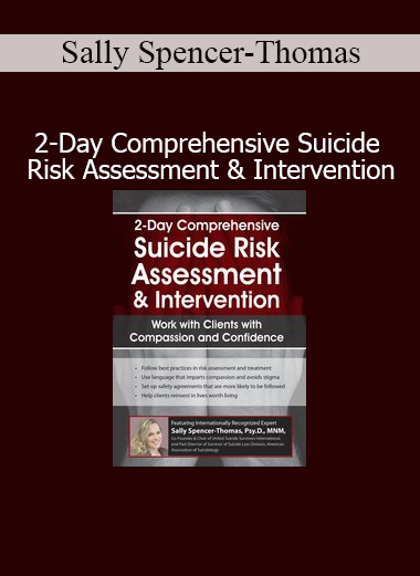 Sally Spencer-Thomas teaching suicide risk assessment and intervention strategies in a 2-day training