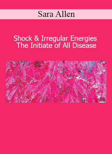 Sara Allen teaching energy healing principles on how shock and irregular energies contribute to disease initiation