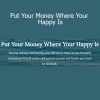 Sarah Von Bargen - Put Your Money Where Your Happy Is course on mindful spending and joyful living