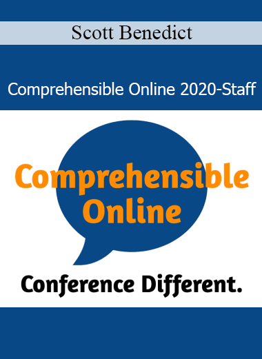 Scott Benedict - Comprehensible Online 2020 Staff course for language teaching strategies