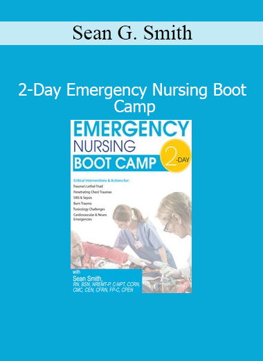 Sean G. Smith leading a 2-day emergency nursing boot camp focused on rapid response and critical thinking
