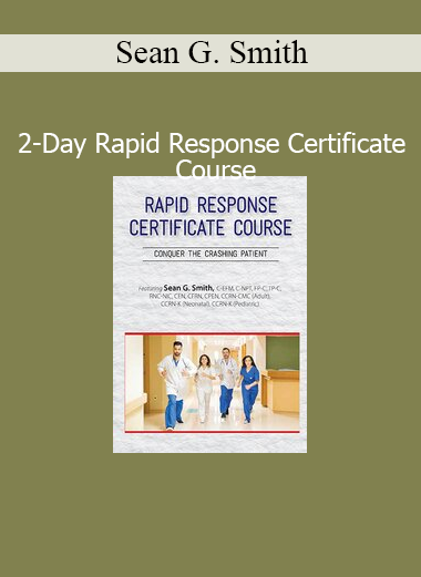 Sean G. Smith teaching rapid response protocols and critical interventions during a 2-day certification course
