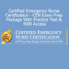 Sean G. Smith Certified Emergency Nurse CEN Exam Prep Package course cover with practice test and NSN access