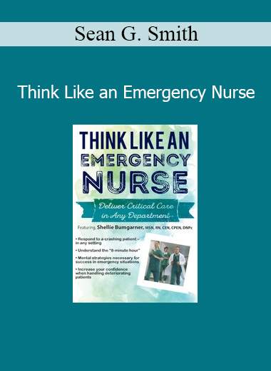 Sean G. Smith presenting Think Like an Emergency Nurse training for emergency care professionals