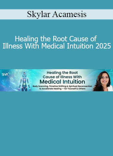 Skylar Acamesis - Healing the Root Cause of Illness With Medical Intuition 2025 course cover – energy healing and intuitive diagnosis