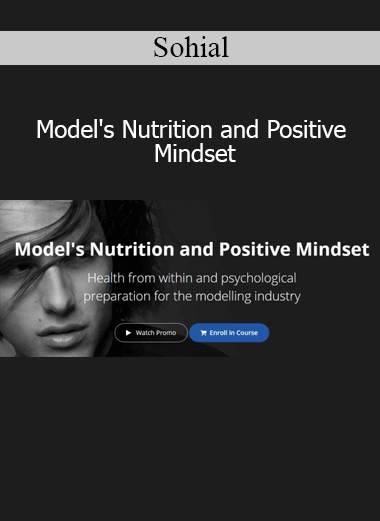Sohial presenting Model's Nutrition and Positive Mindset course on healthy eating and confidence-building strategies for models