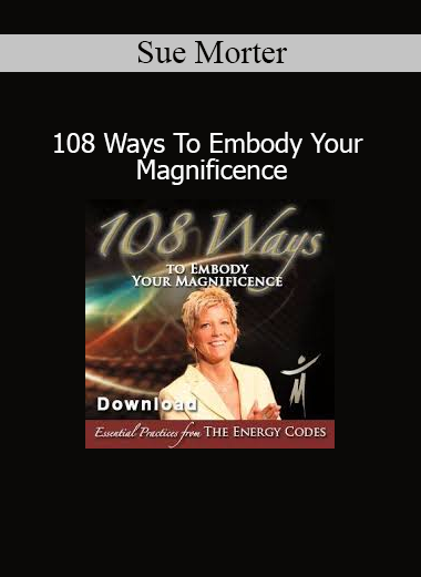Sue Morter sharing 108 practices to embody your full potential and energetic brilliance