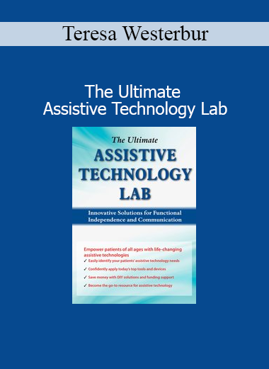 Teresa Westerbur presenting The Ultimate Assistive Technology Lab training for educators and therapists