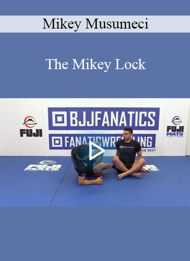 Mikey Musumeci demonstrating The Mikey Lock submission technique in his signature Brazilian Jiu-Jitsu instructional