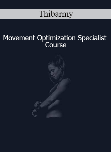Thibarmy presenting Movement Optimization Specialist Course focused on biomechanics, mobility, and corrective exercise strategies
