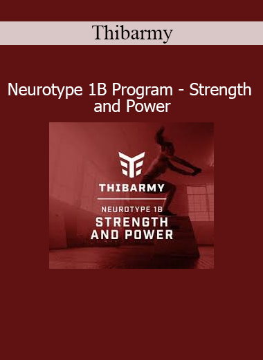 Thibarmy delivering the Neurotype 1B Program focused on explosive strength and power training for fast-twitch dominant athletes