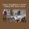 Tony Nec teaching Level 1 Foundations in Sound Healing With Voice Course for vocal vibration healing and energy balance