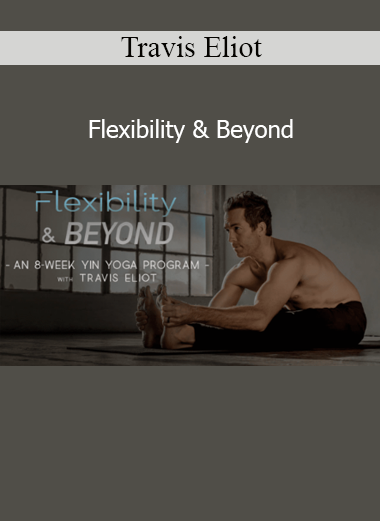 Travis Eliot guiding a deep stretching yoga practice from the Flexibility & Beyond program