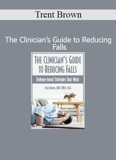 Trent Brown presenting The Clinician’s Guide to Reducing Falls training for healthcare and rehabilitation professionals