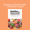 Vicki Steine teaching the connection between nutrition and mental well-being in her certification course