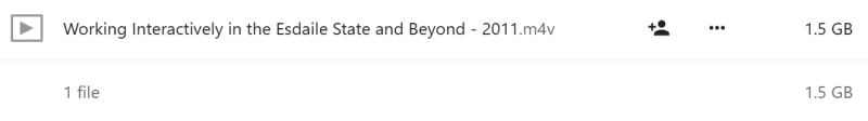 Ines Simpson & Ted Robinson - Working Interactively in the Esdaile State and Beyond